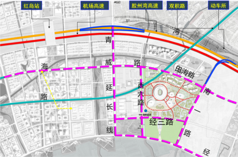 优秀成果展示丨青岛市民健身中心修建性详细规划717.png